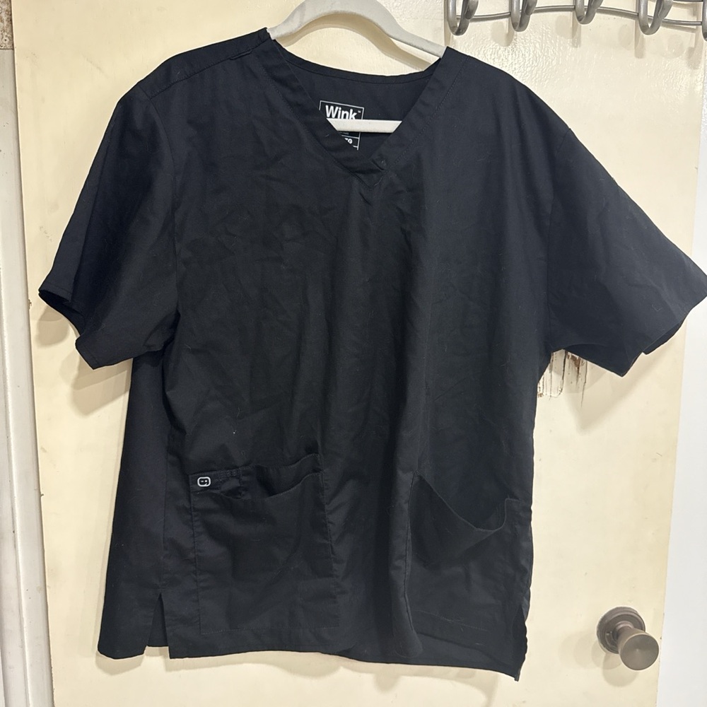 Wink Classic Black Scrub